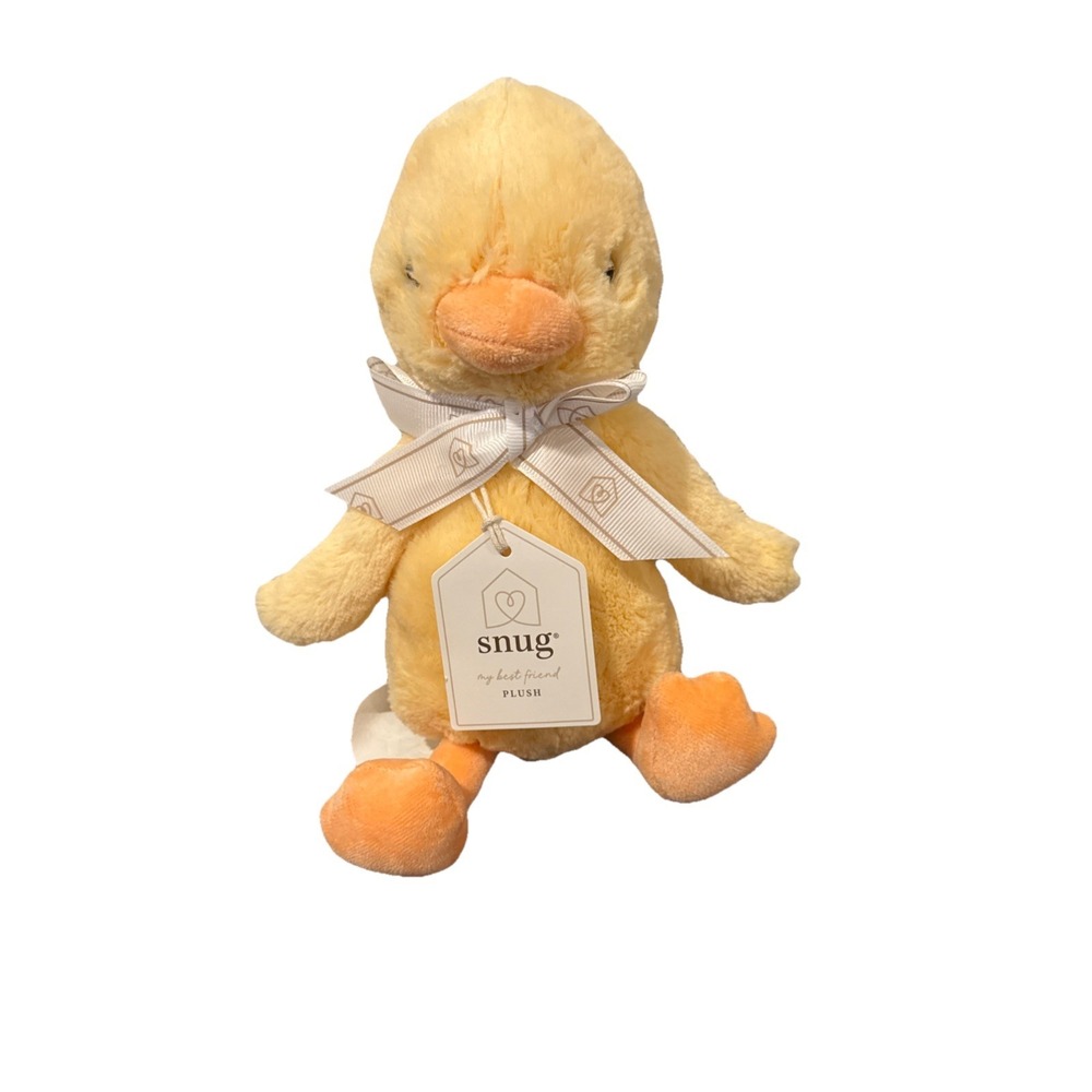 New SNUG Baby Chick Stuffed Animal Toy 10" Soft Lovey "My Best Friend" Plush Toy